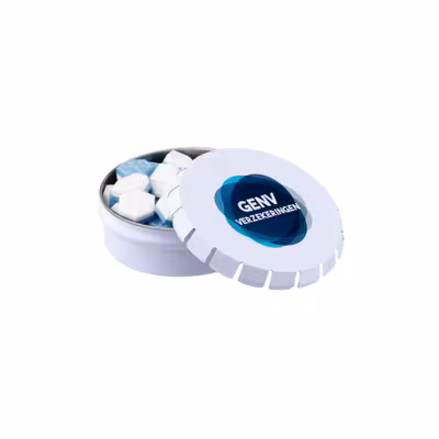 Mini Klick-Klack Dose Sportlife Minz mit Logo