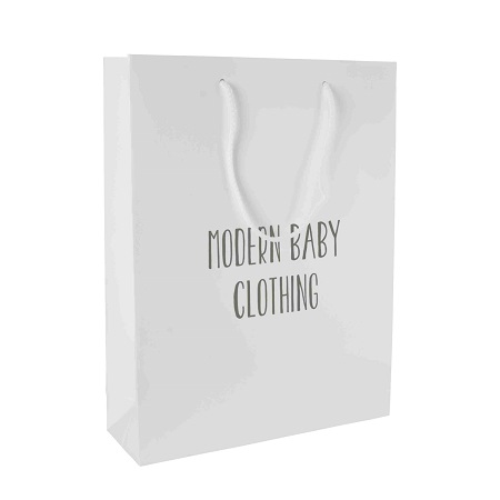 Papiertasche glanz-laminiert 240x120x360 mm mit Logo