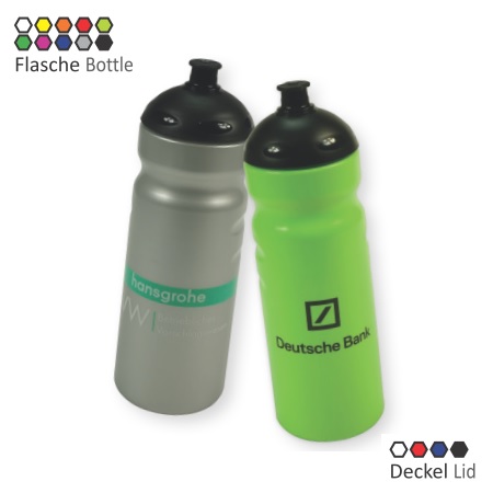 Trinkflasche Maxi 0,75 l mit Logo