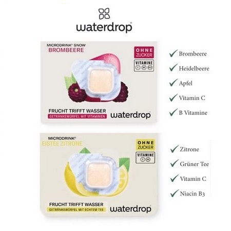 Geschmacksrichtungen Flaschen-Türanhänger waterdrop mit Logo