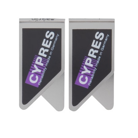 Wingclip Büroklammer mit beidseitigem Druck mit Logo