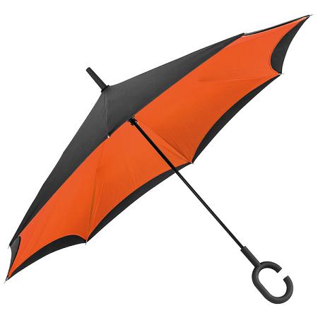 Umgekehrter Regenschirm mit individuellem Werbedruck