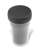 "Doppler" Thermo Becher mit Werbung oder Logo