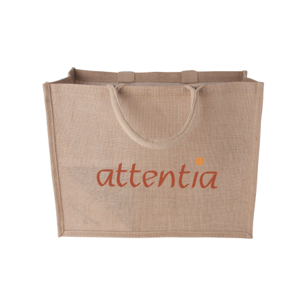 Jutetasche bedrucken mit Logo