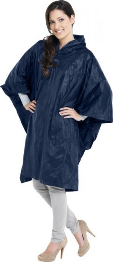 Regenponcho mit Firmenlogo