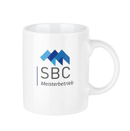 Senator Maxi Mug Porzellantasse in eigenem Design günstig bedrucken als Werbemittel