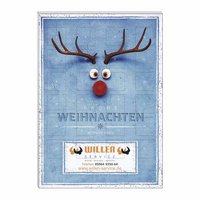 Schoko Adventskalender Classic Red Nose mit Logo