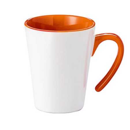 Tassen bedrucken OPEN orange