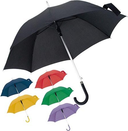 Alugestänge automatik Regenschirm mit Werbung