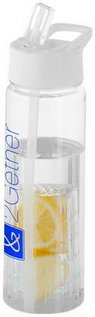 Tutti Frutti Flasche mit Teesieb mit Werbedruck