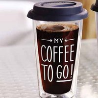 Coffee To Go Glas-Thermobecher 30cl