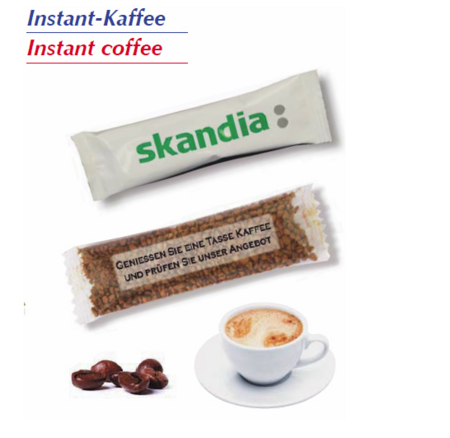 Werbeartikel Instant Kaffee