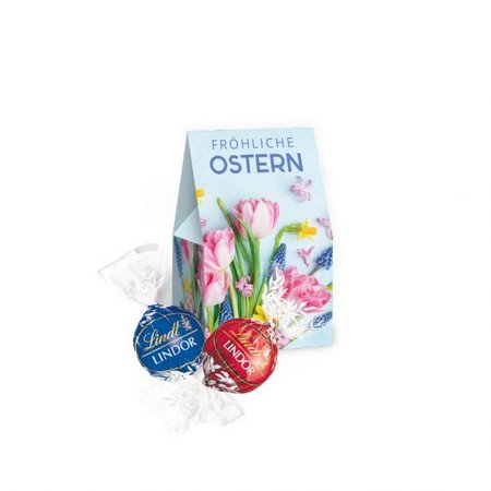 Lindt Lindor 2er Pralinés mit Werbung oder Logo