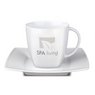 Senator Maxim Cafe Set Porzellan bedruckbar mit eigenem Design und Motiv als Werbemittel