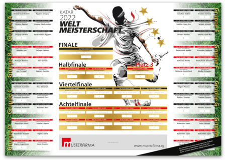 WM Wandplaner bedrucken als Werbegeschenk