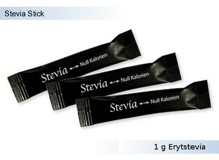 Stevia Zucker mit Werbedruck