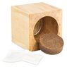 Pflanz-Holz-Maxi Star-Box mit Werbedruck