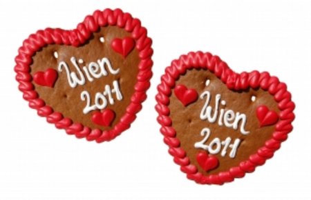 Lebkuchen mit Werbung