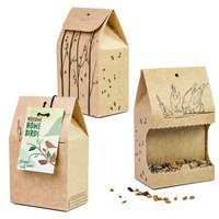 Vogelfutter To-Go mit Werbelogo als Werbegeschenk