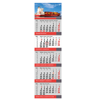 5 Block Wandkalender mit Wire-o individuell bedrucken lassen als Werbegeschenk