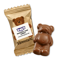 Werbe-Schokoladenfigur Bär
