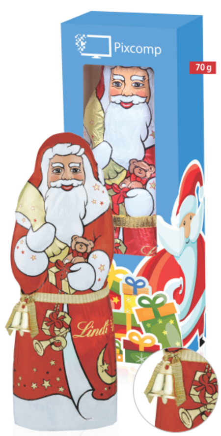 Lindt Weihnachtsmann mit Glöckchen (70 g)