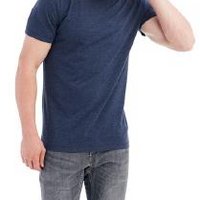 Rundhals T-Shirt für Herren