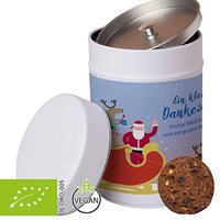 Bio Cookie Schoko-Haselnuss 100g mit Werbung