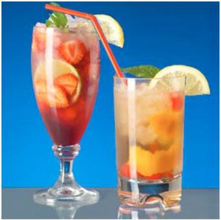 Dolce Vita Glas mit Werbung oder Logo