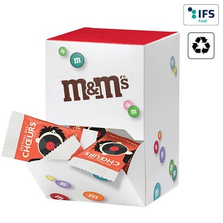 My M&M'S® im Papiertütchen 7g Display mit Werbung