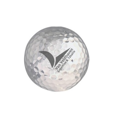 Luxus-Golfball mit Logo oder individueller Werbung bedruckt