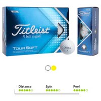 Tour Soft Golfball individuell mit Logo bedrucken