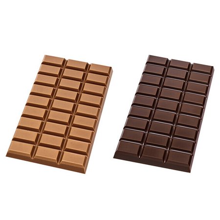 Schokolade 100 g Tafel im Flowpack Sorten