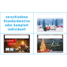 Adventskalender LKW Bausatz Standarddesign oder individuell gestalten