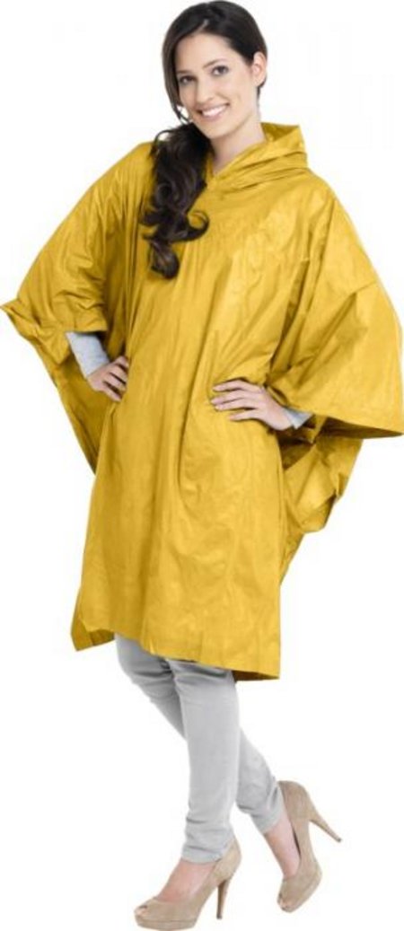 Regenponcho mit Werbedruck