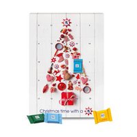 Wand-Adventskalender „Ritter SPORT“ mit Werbedruck