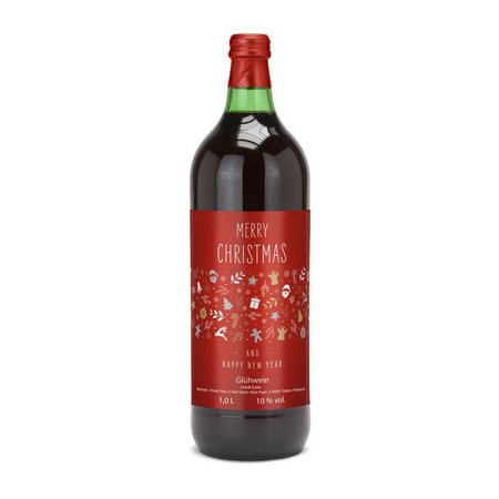 Glühwein in eigenem Design günstig als Werbemittel