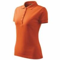 Damen Polohemd Pique polo mit Werbung, Logo