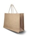 Jute Shopper large mit Werbung oder Logo