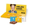 Präsentbox „Business“ mit Ritter SPORT Mini in klimaneutraler Verpackung mit Werbung