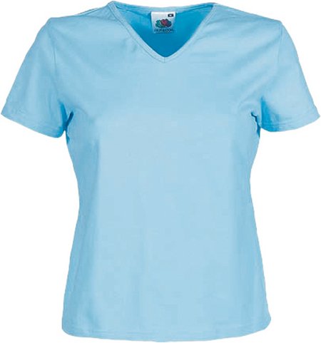 Lady Fit V-Neck-Tee