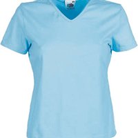 Lady Fit V-Neck-Tee