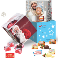 Adventskalender Cube Ferrero mit Werbedruck