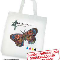 Baumwolltasche kurze Henkel