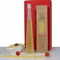 Spaghetti - Set OLIO OLIVA mit Werbung