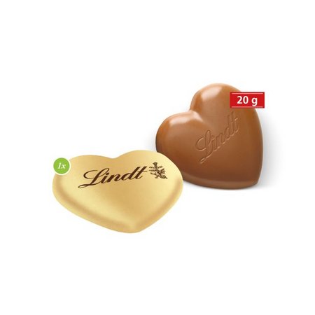 Lindt Herz in Präsentverpackung, 20 g Inhalt