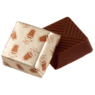 Heisse Schokolade mit Werbung oder Logo