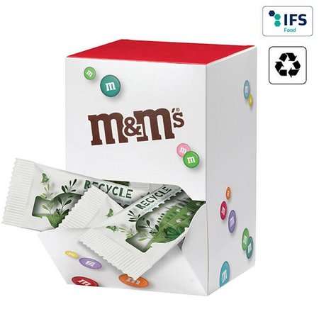 Display My M&M'S im Papiertütchen 15g mit Werbung