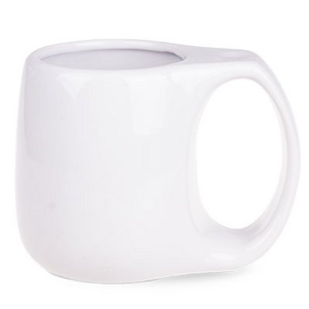 Tasse bedrucken STRONG MAN dunkelblau mit Logo