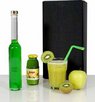 Cocktail set Apfel-Kiwi Alkoholfrei mit Werbung